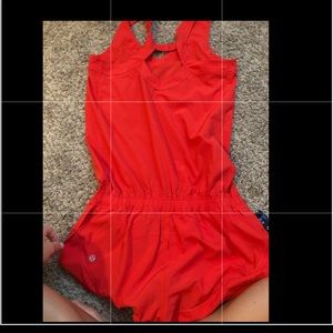 Lululemon shorts romper